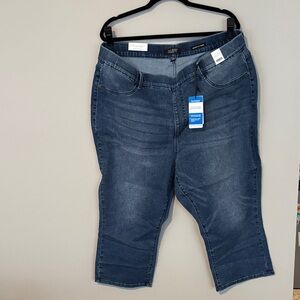 Judy Blue Women's Dark Blue Ankle Cropped Jeans